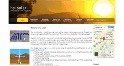 Desktop Screenshot of hc-solar.de