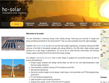 Tablet Screenshot of hc-solar.de